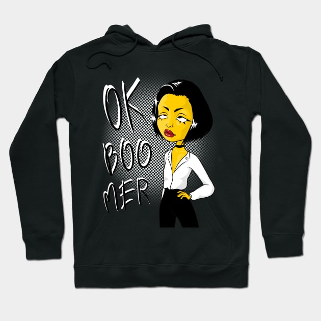 ok boomer Hoodie by SosiCreatesArt